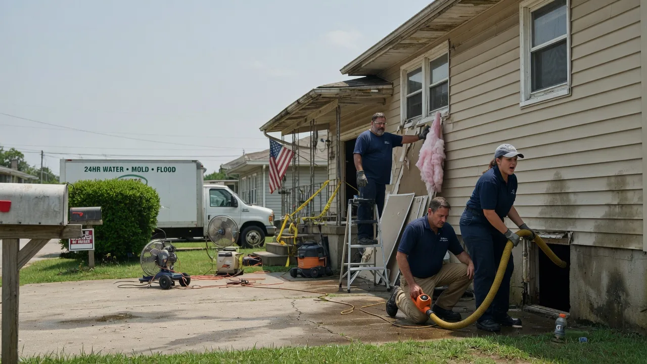 Water Damage Repair in Glendora, MS near me